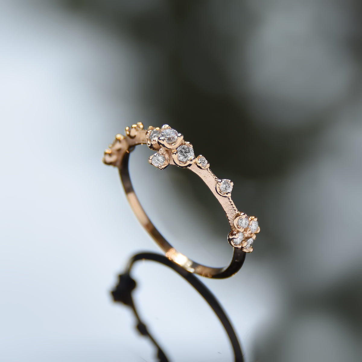 RG1839 Luxurious Diamonds gold ring