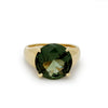 RG1782-1 Gold Estate Ring with Green Spinel