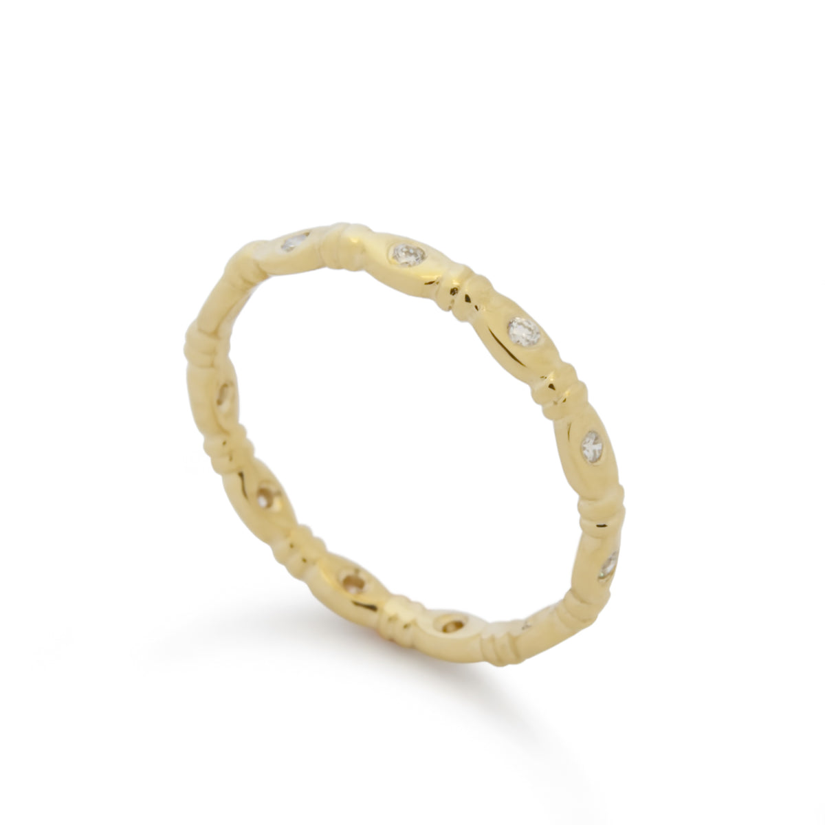 RG1863D Elegant Eternity Ring with Diamonds