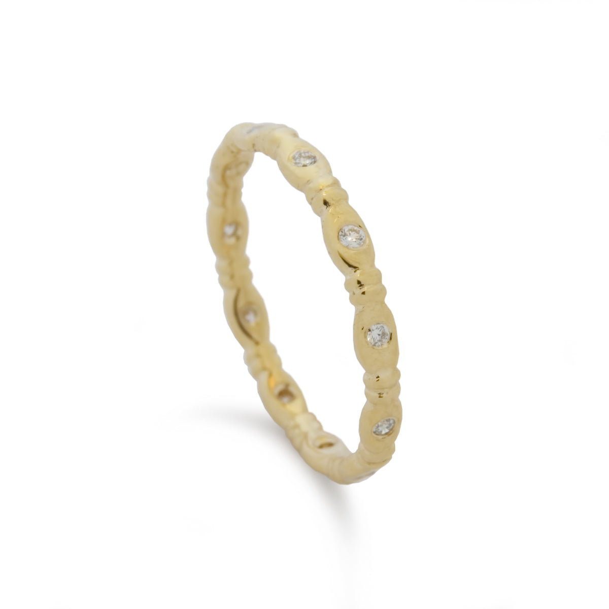 RG1863D Elegant Eternity Ring with Diamonds