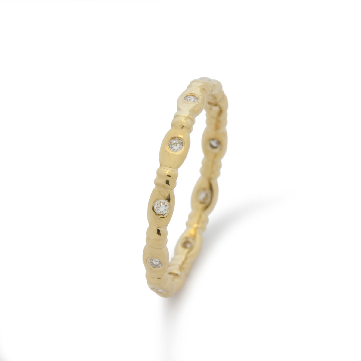 RG1863D Elegant Eternity Ring with Diamonds