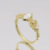 RG1912A Gold and Diamonds Ring with Victorian Details