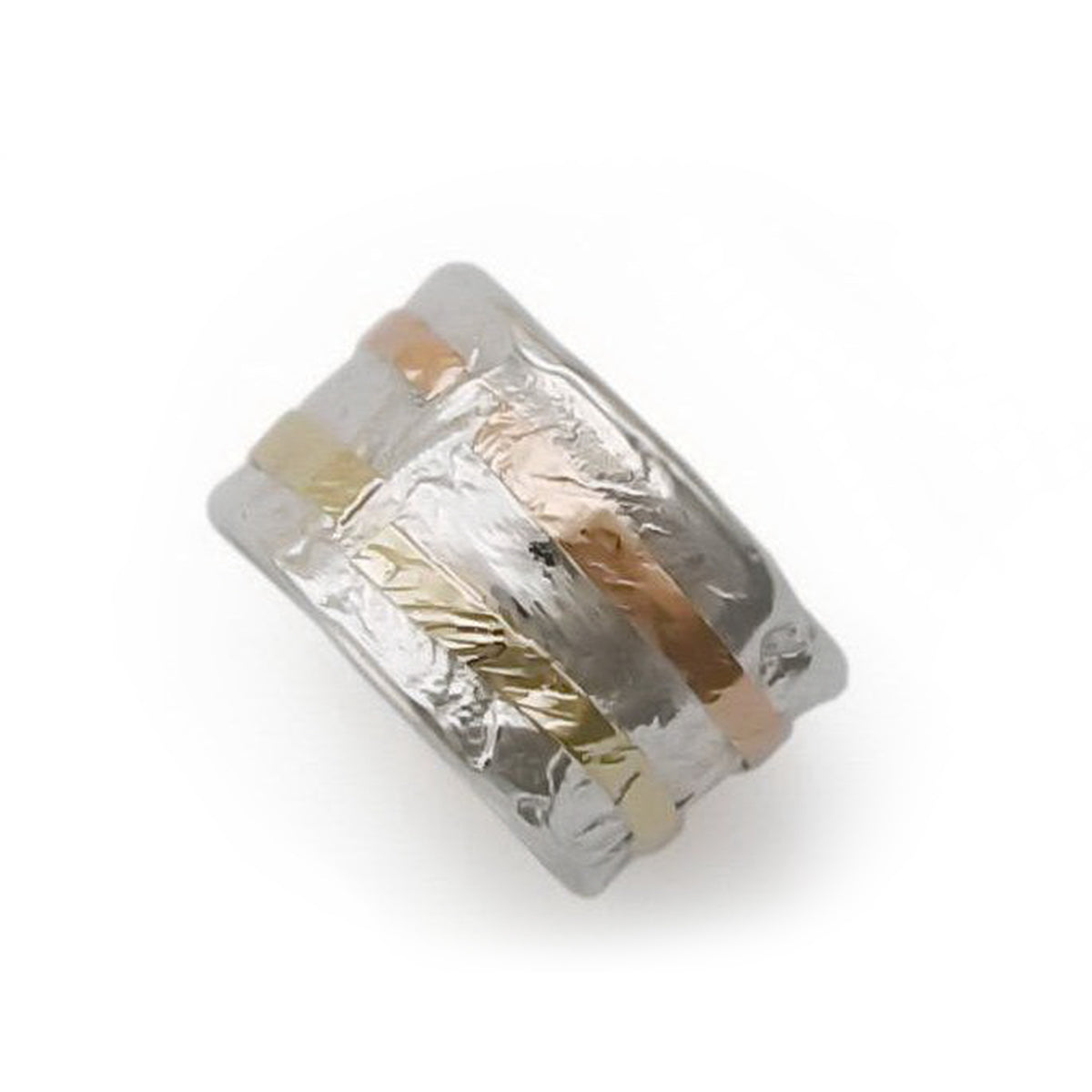 R1076A Textured mixed metals band