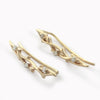 EG2223 Gold and Diamonds climbers earrings