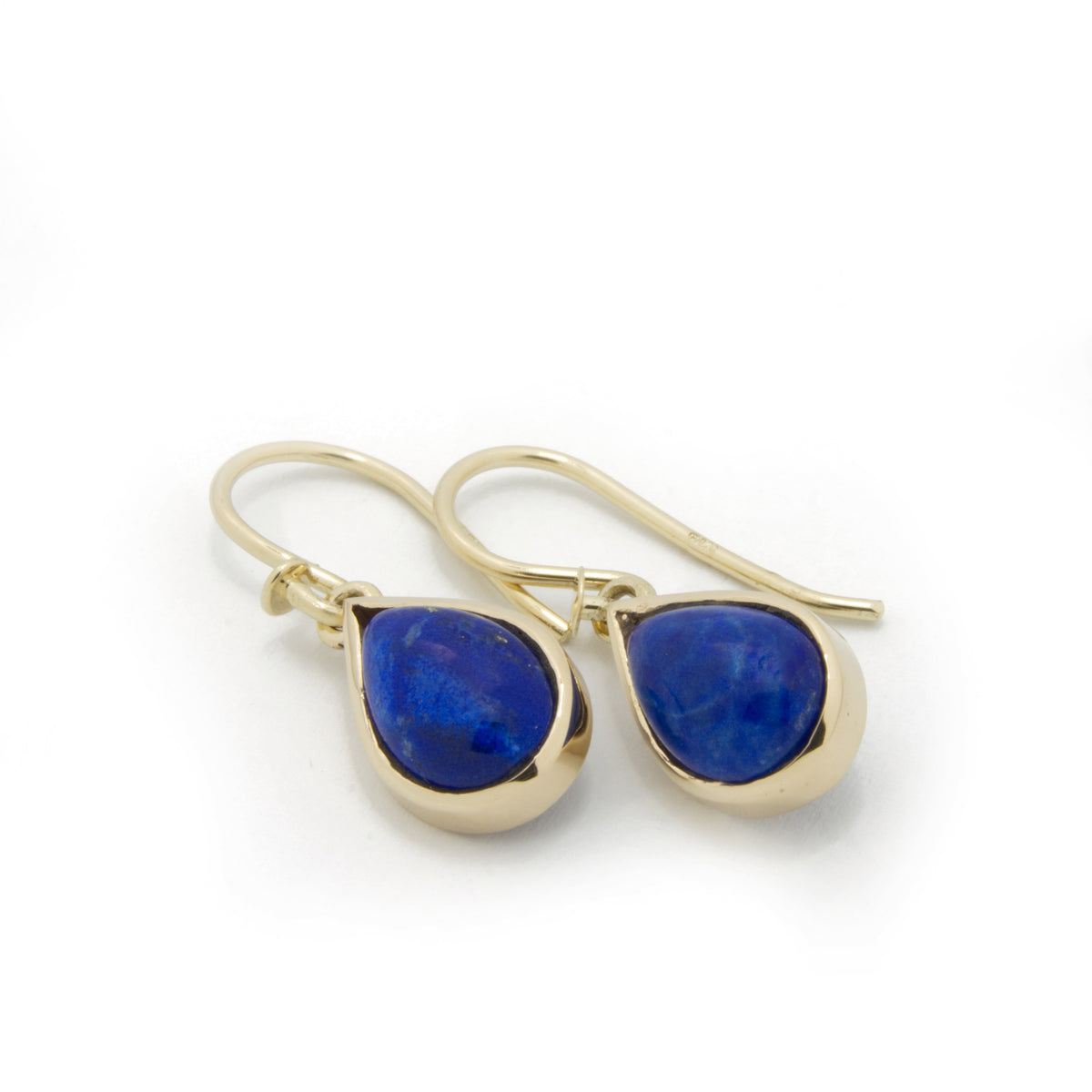 EG2240 Dangle Teardrop Earrings with Lapis Lazuli