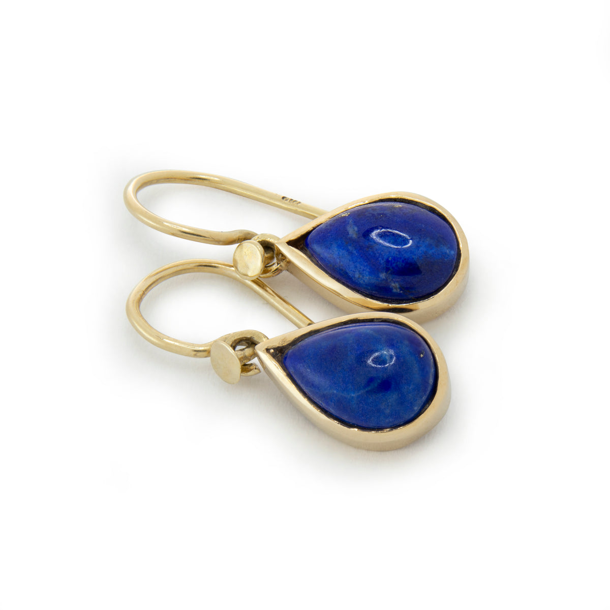 EG2240 Dangle Teardrop Earrings with Lapis Lazuli