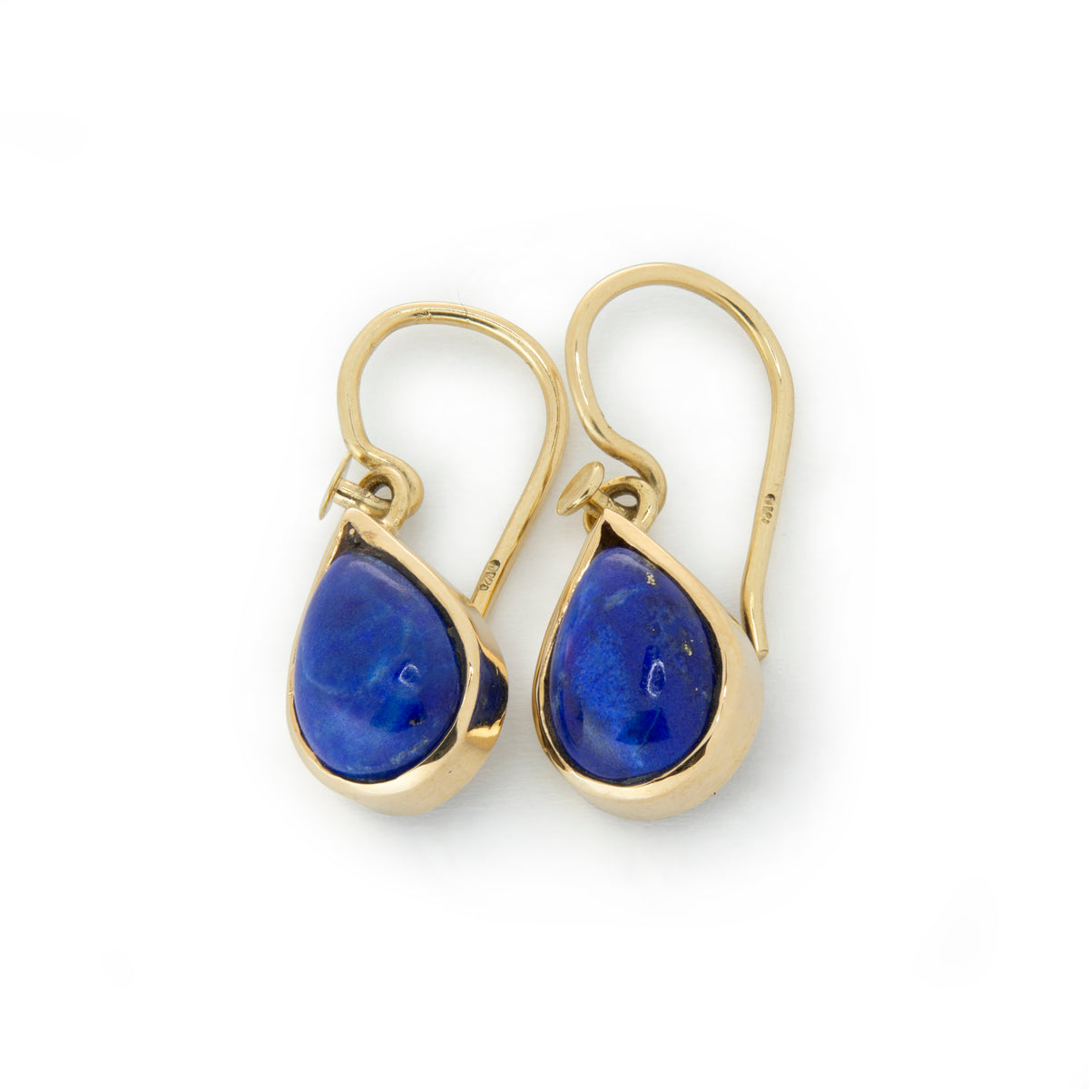 EG2240 Dangle Teardrop Earrings with Lapis Lazuli