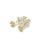 EG2243 Gold Post Earrings with Stars
