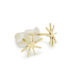 EG7767A Gold Star Post Earrings
