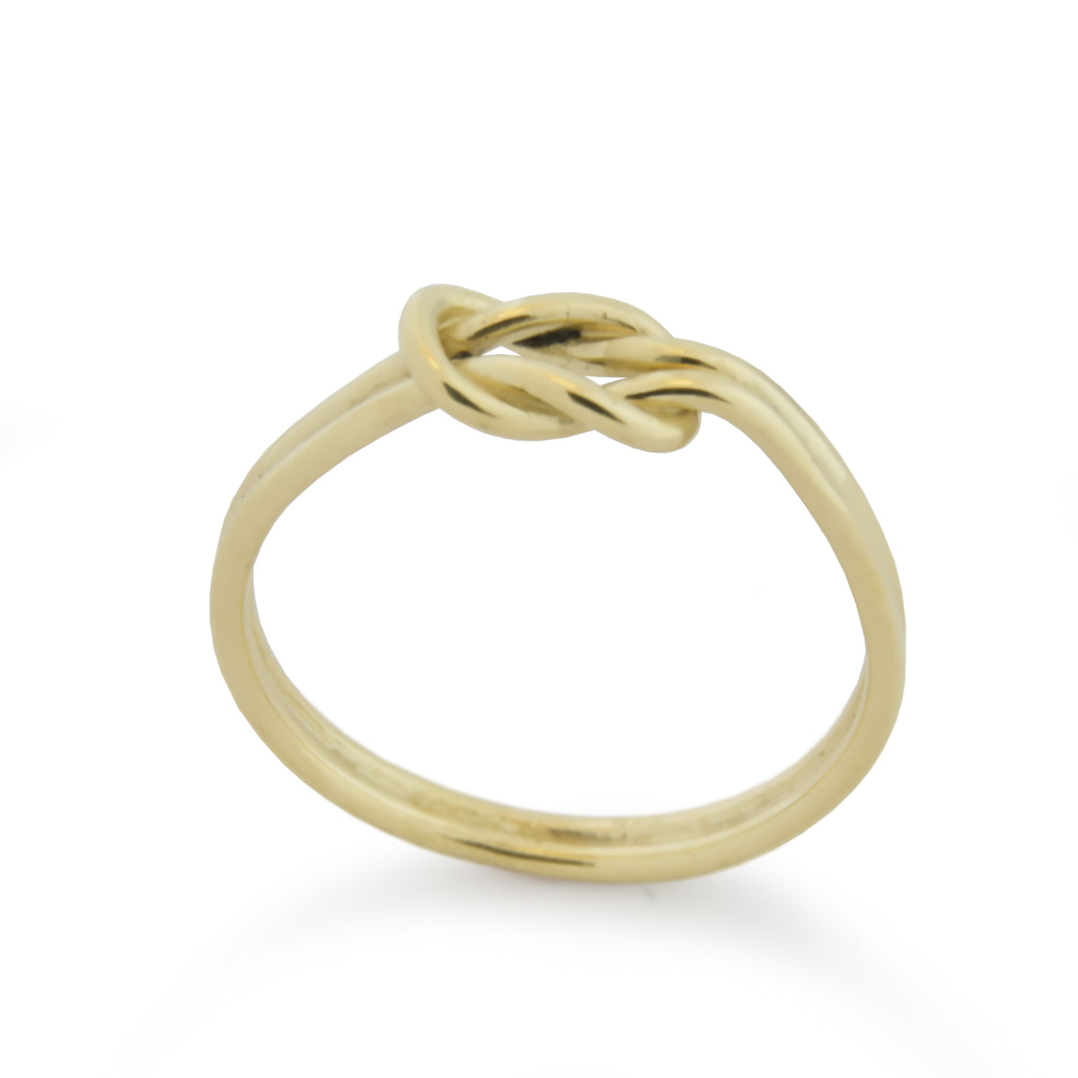 RG1009 Gold Double Knot Eternity Ring