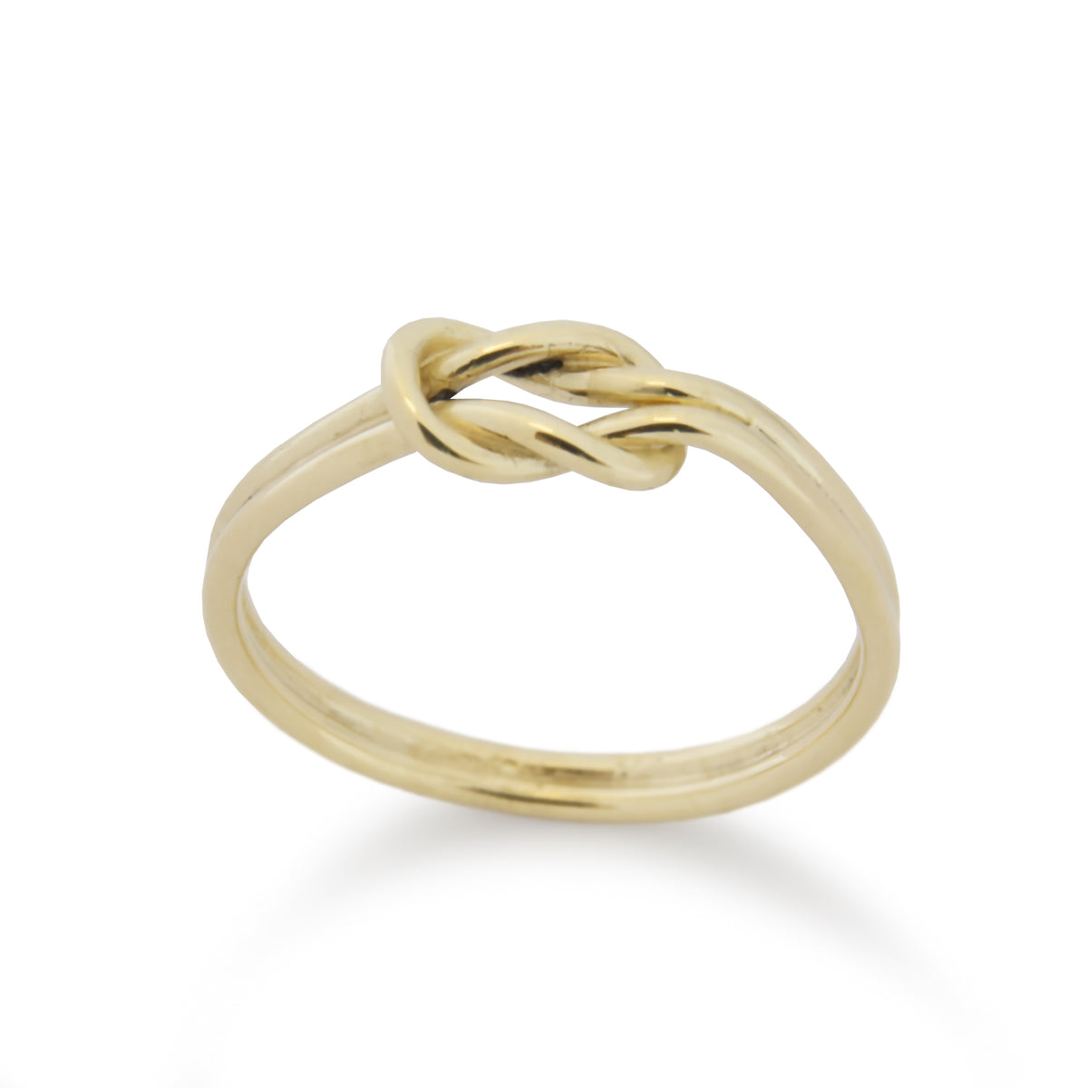 RG1009 Gold Double Knot Eternity Ring