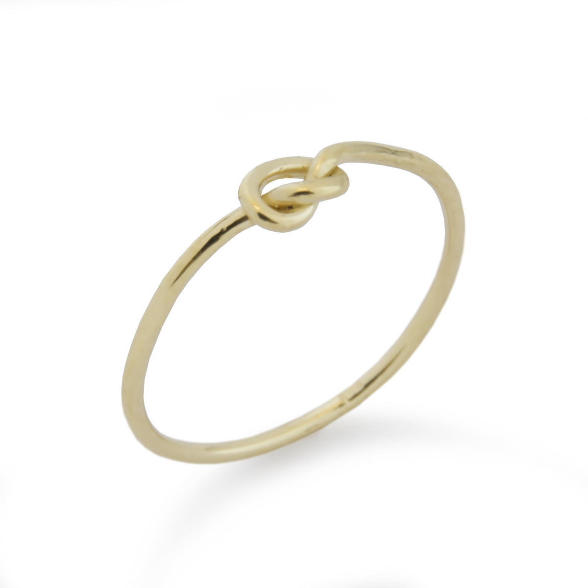 RG1010 Gold Friendship Ring with knot