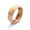 RG1069 Textured gold wedding ring