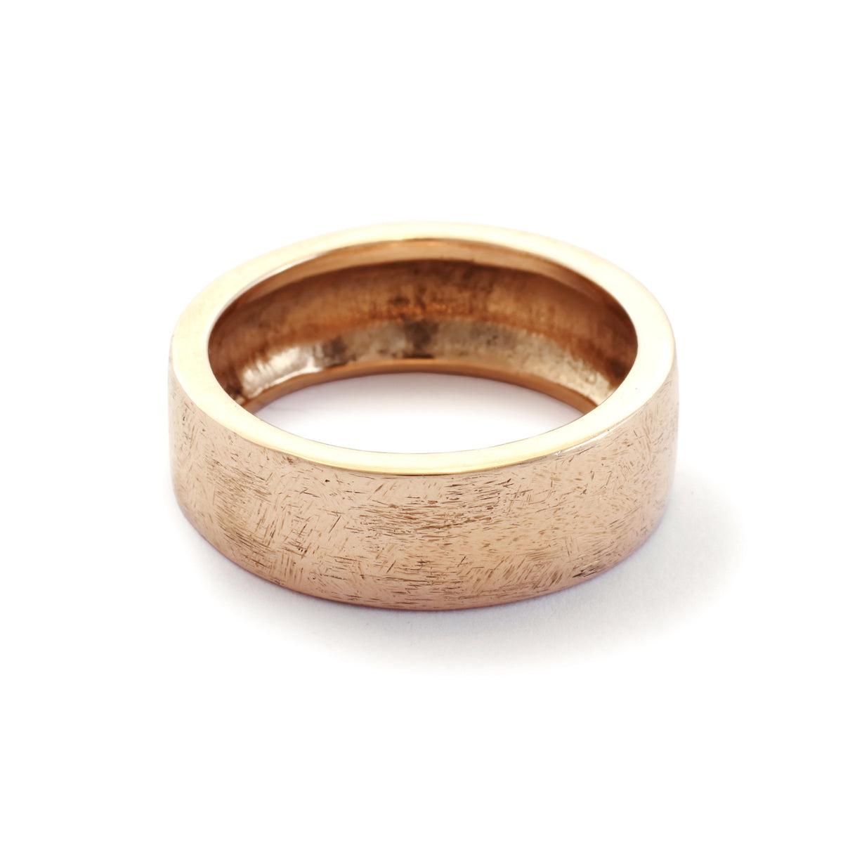 RG1069 Textured gold wedding ring