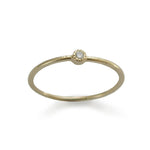 RG1806-2  Tiny Diamond gold ring