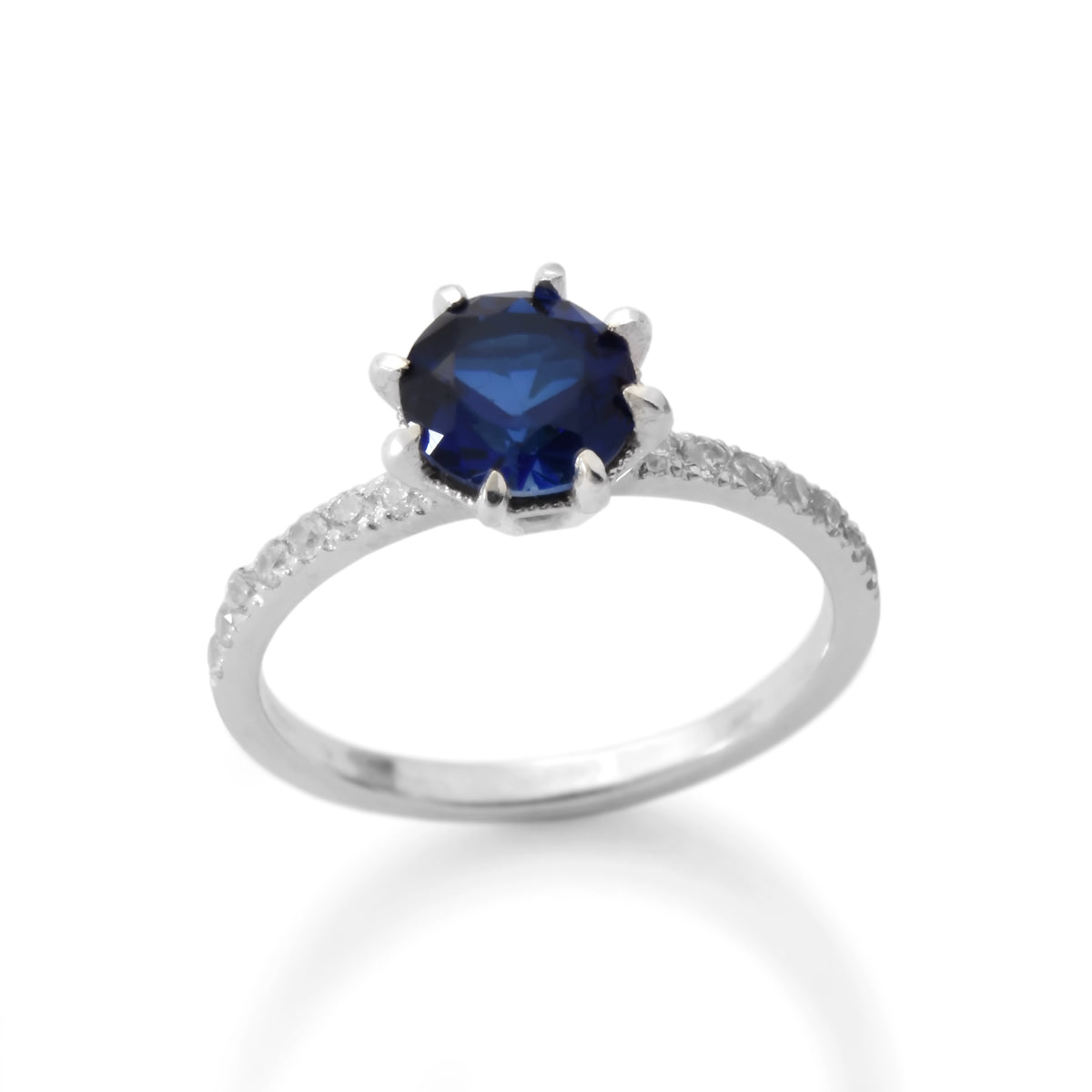 RG1828D Sapphire and Diamonds engagement ring