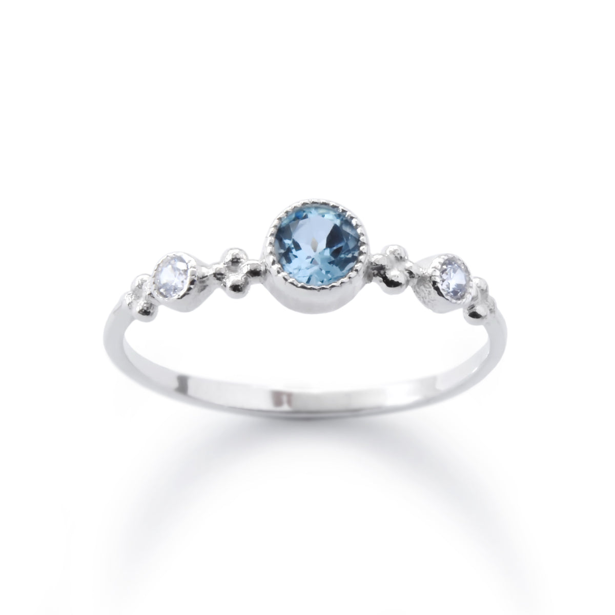 RG1831-2 Topaz and white gold Ring