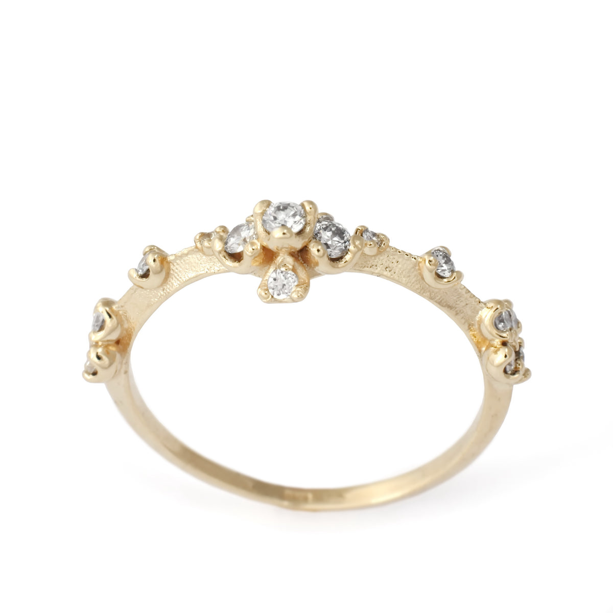 RG1839 Luxurious Diamonds gold ring