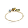 RG1843  Colorful gemstones gold ring