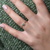 RG1848 Woodland Green Spinel gold ring