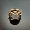 RG1866 Gold Estate Ring with Aquamarine