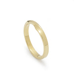 RG1873 Simple Gold Ring with a Double Twist