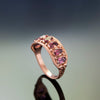 RG1889 Rose Gold Ring with Pink Tourmaline