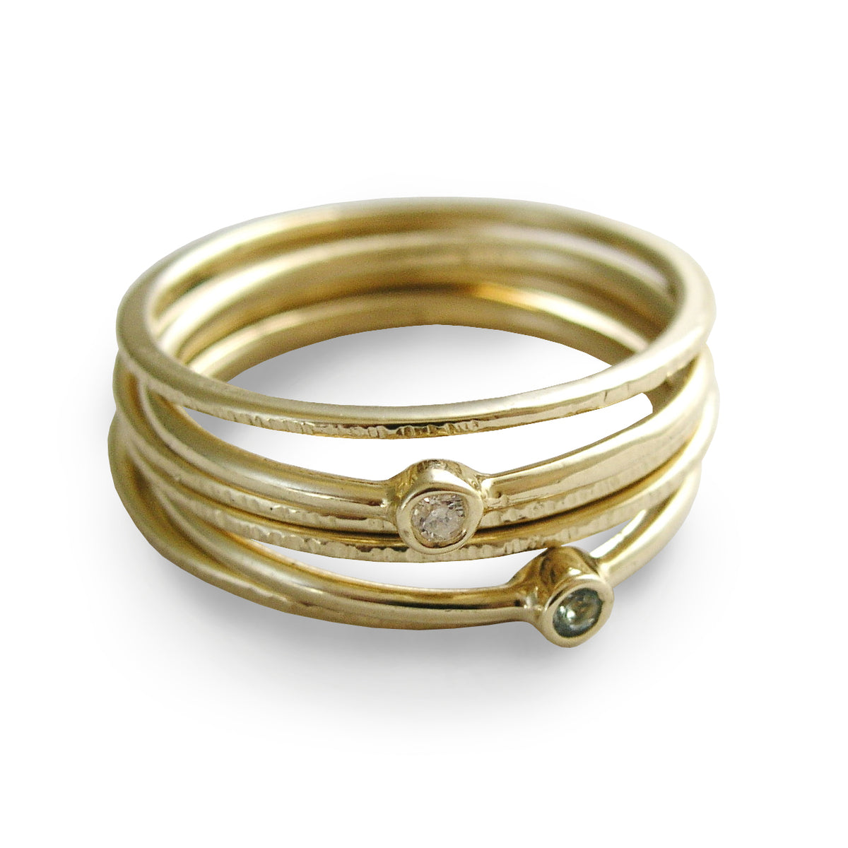 RG1802-1 Tiny gold Sapphire ring