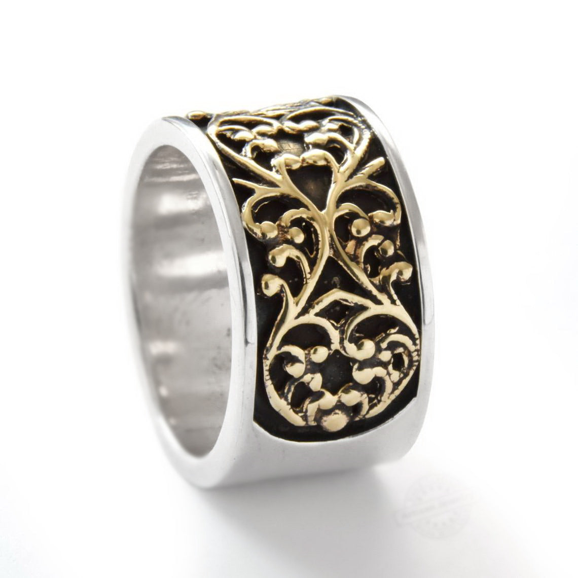 R1146 Wide Ethnic Floral Band