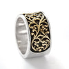 R1146 Wide Ethnic Floral Band