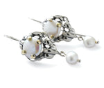 E2100A Bohemian Earrings with Pearls