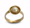 RG1044 Pearl Gold nest ring