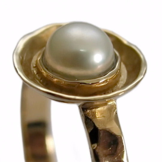 RG1044 Pearl Gold nest ring