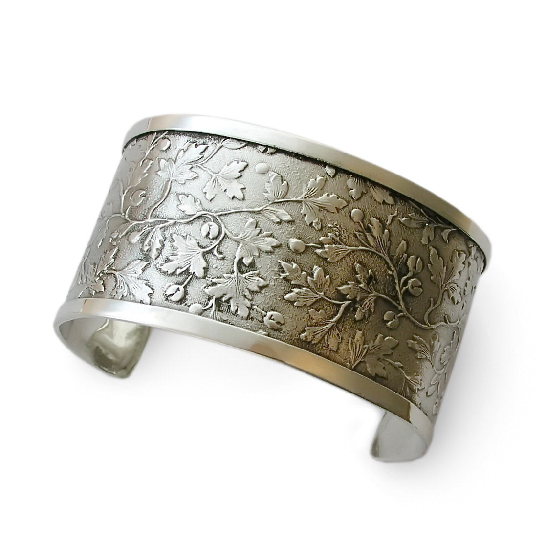 BK6723 Brass Floral Bangle