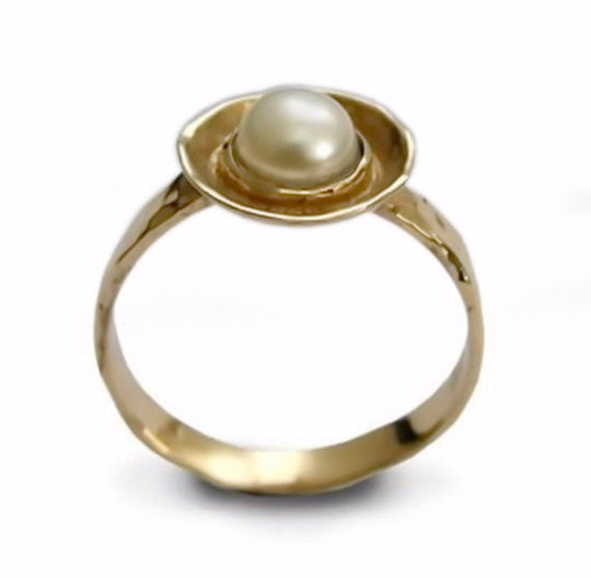 RG1044 Pearl Gold nest ring