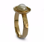 RG1044 Pearl Gold nest ring