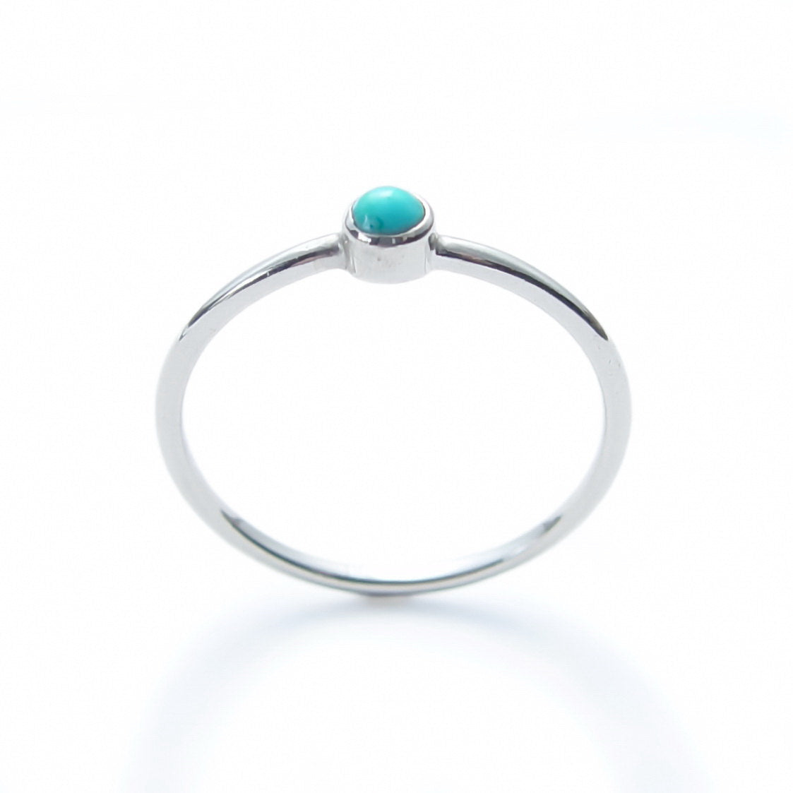 RG1802T White gold and Turquoise ring