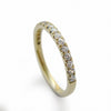 RG1811-2 Gold Half Eternity Ring with Diamonds