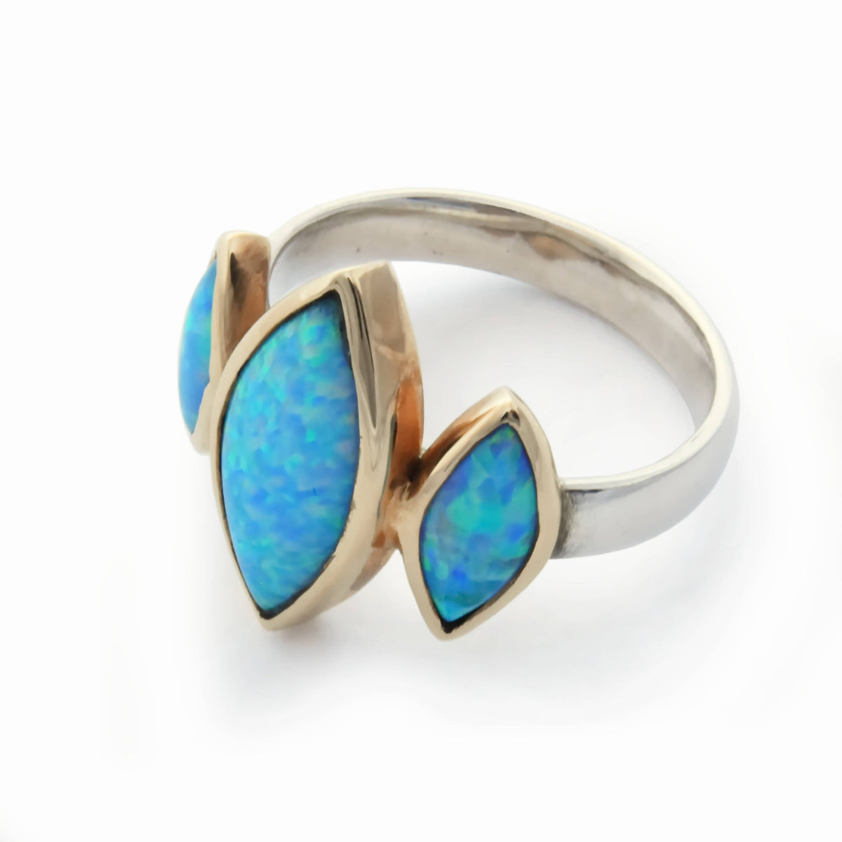 R1035D Large Marquise Opal ring