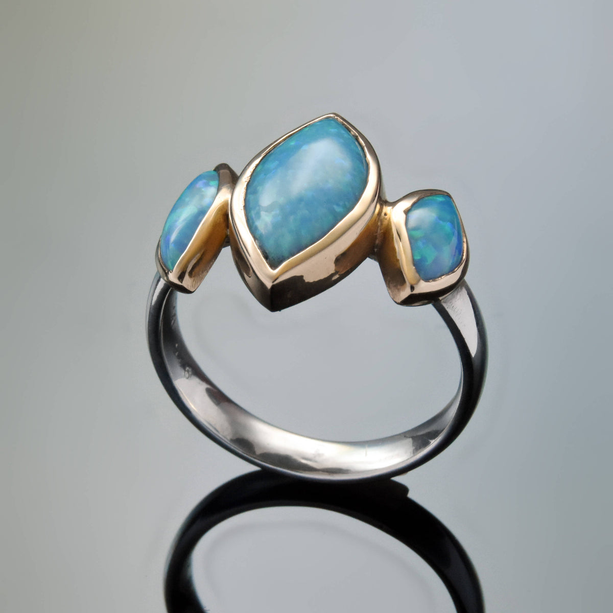 R1035D Large Marquise Opal ring