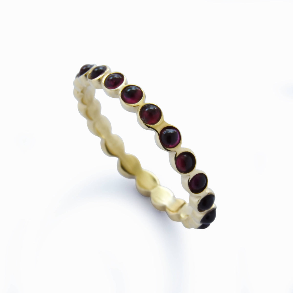 RG1791 Eternity Garnet ring