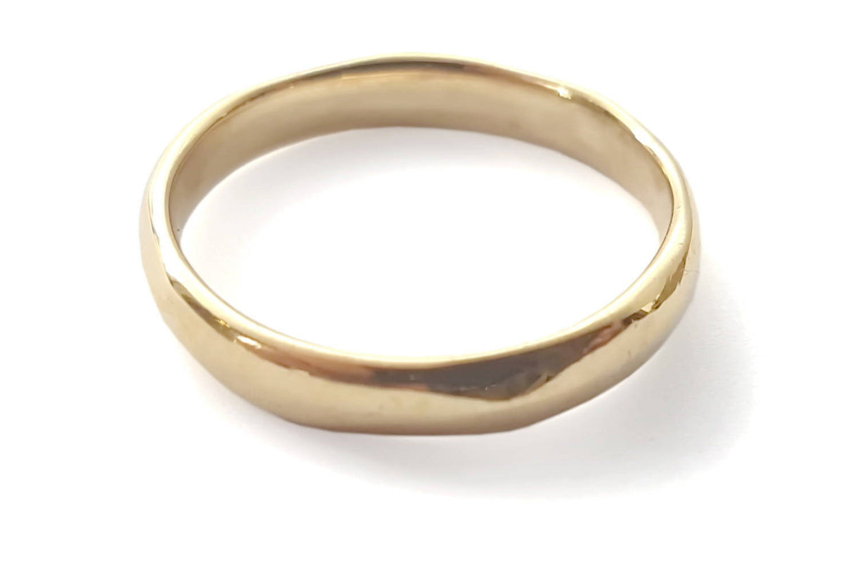 RG1825M Classic matte gold wedding band