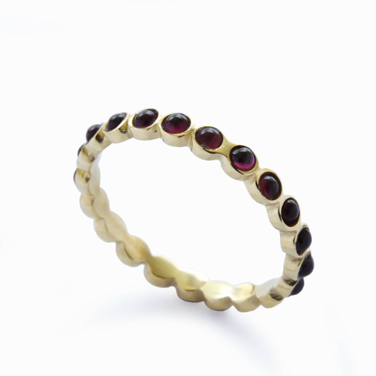 RG1791 Eternity Garnet ring