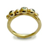 RG1591 Birthstones uneven gold ring