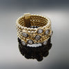RG1785D Set of 6 Gold and Diamond rings
