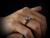 RG1131 Purple stone and Pearls Majestic ring