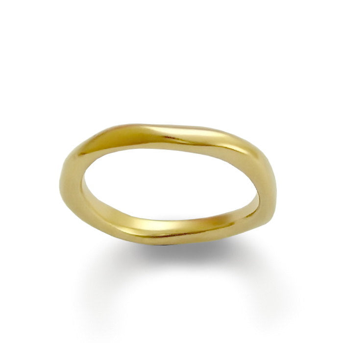 RG1593 Simple Gold Stackable Ring