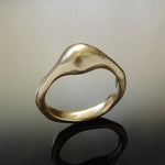 RG1773 Rounded gold ring
