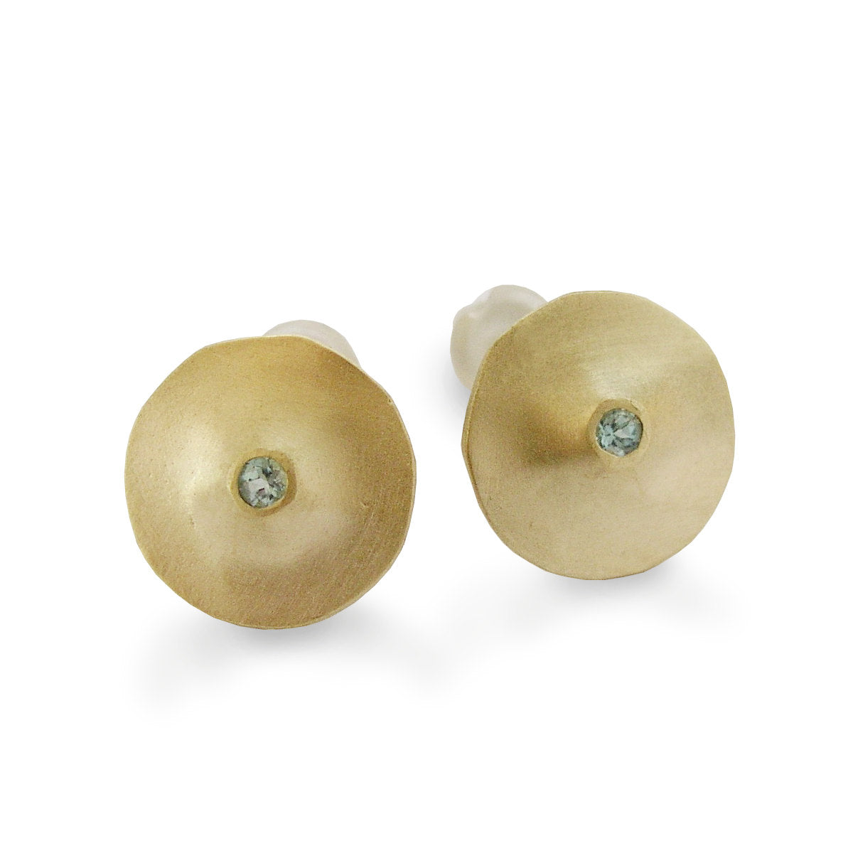 EG2213 Topaz Gold stud earrings