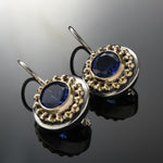 E0352C Small Sapphire earrings